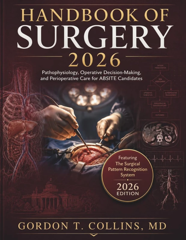 Handbook Of Surgery 2026: Pathophysiology, Operative Decision-Making, and Perioperative Care for ABSITE Candidates - Image 1