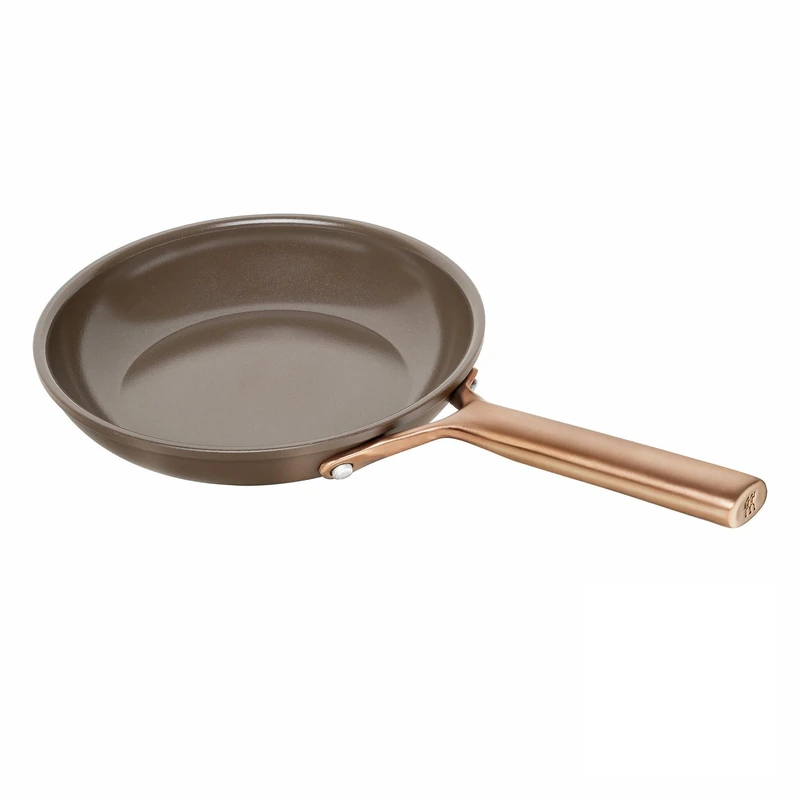 ZWILLING Milano Frying Pan 20 cm, Aluminium, Ceramic Non-Stick Coating, PFAS-Free, Suitable for Induction Cookers, Dishwasher Safe, Made in Italy, Brown
