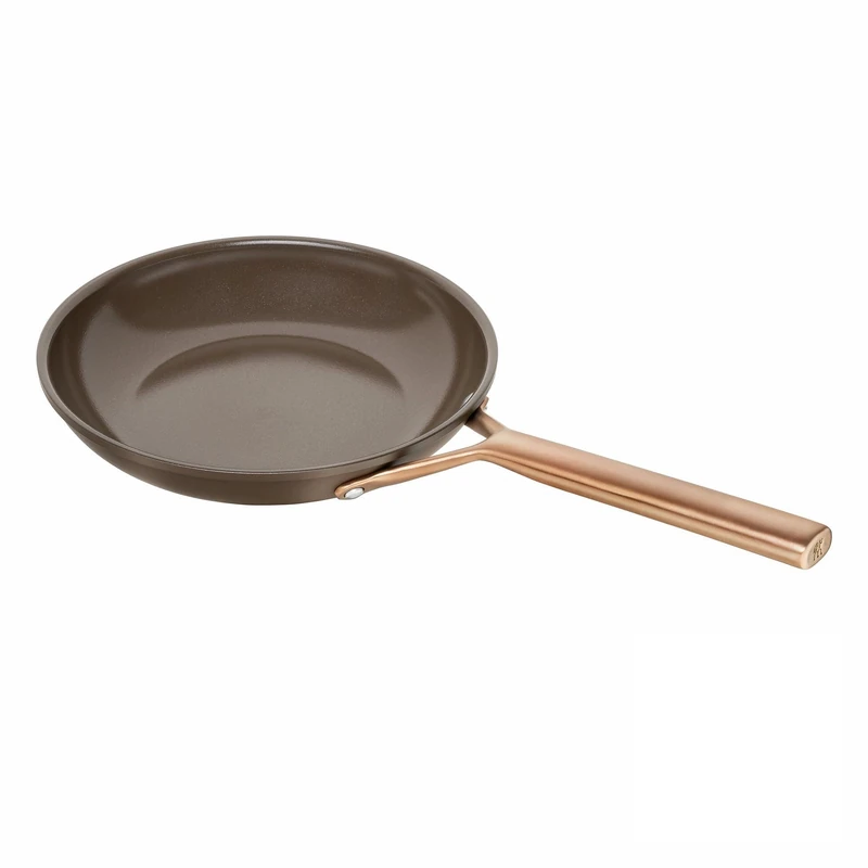 ZWILLING Milano Frying Pan 24 cm, Aluminium, Ceramic Non-Stick Coating, PFAS-Free, Suitable for Induction Cookers, Dishwasher Safe, Made in Italy, Brown