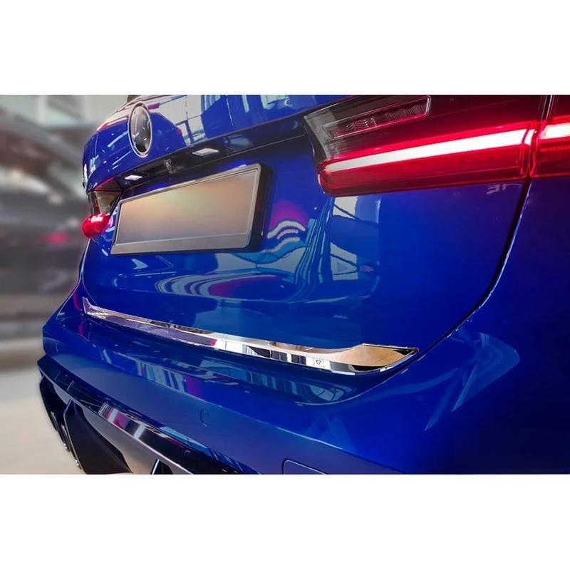 Avisa Chrome Stainless Steel Tailgate Trim compatible with BMW 3-Series Touring (G21) M-Sport Facelift 2022-