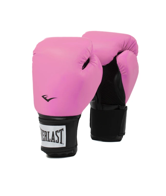 Everlast ProStyle 2 14oz Boxing Gloves, Pink Boxing Gloves for Bags, Mitt Work & Fitness Classes, Hook and Loop System, Grip Cord, Half Mesh Palm and Triple Layered Padding - Authentic Everlast Gear - Image 1