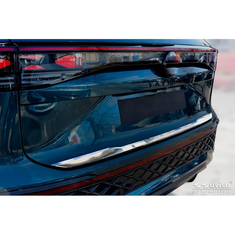 Avisa Chrome Stainless Steel Tailgate Trim compatible with Volkswagen Tayron (R41) 2024-