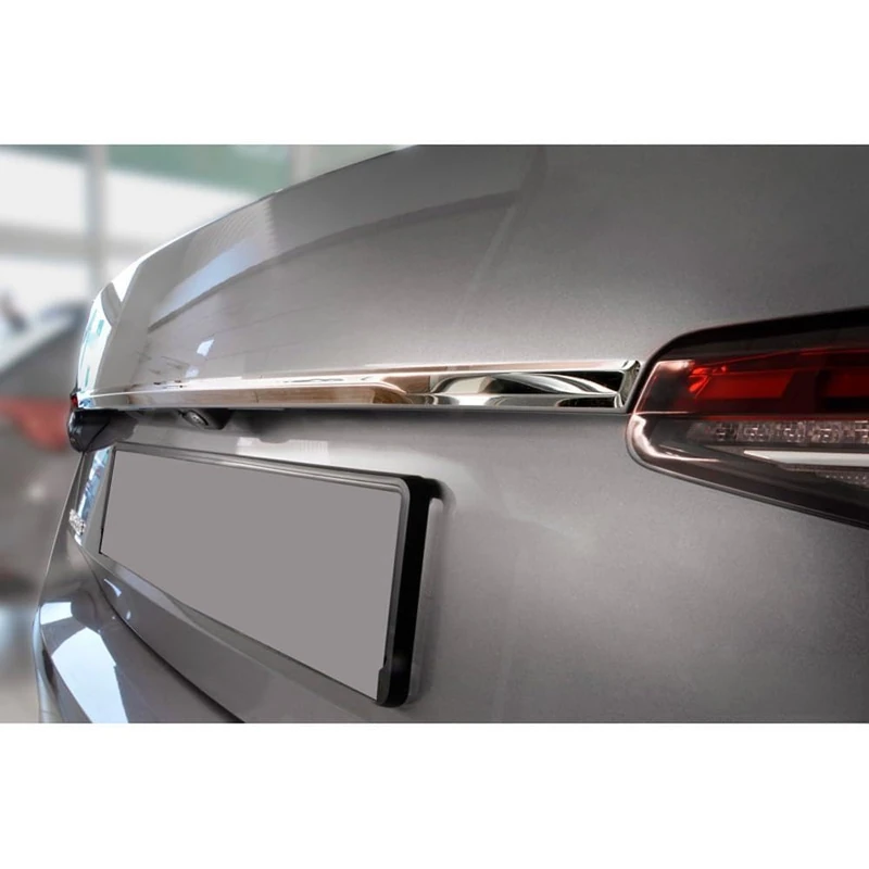 Avisa Chrome Stainless Steel Tailgate Trim compatible with Skoda Superb IV Liftback (NZ3) 2024-