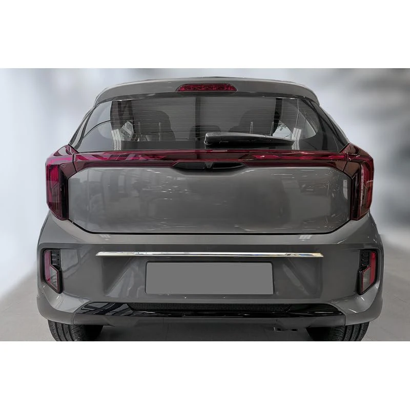 Avisa Chrome Stainless Steel Tailgate Trim compatible with Kia Picanto III (JA) Facelift 2024-