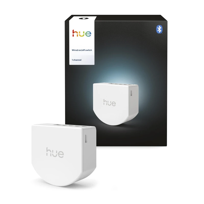 Philips Hue Wired Wall Switch, 1 Pack, Keep Your Hue Lights Reachable, Custom Controls, No Batteries, Reliable Connection, App, Voice Commands, Works with Apple Home, Google Home, Alexa