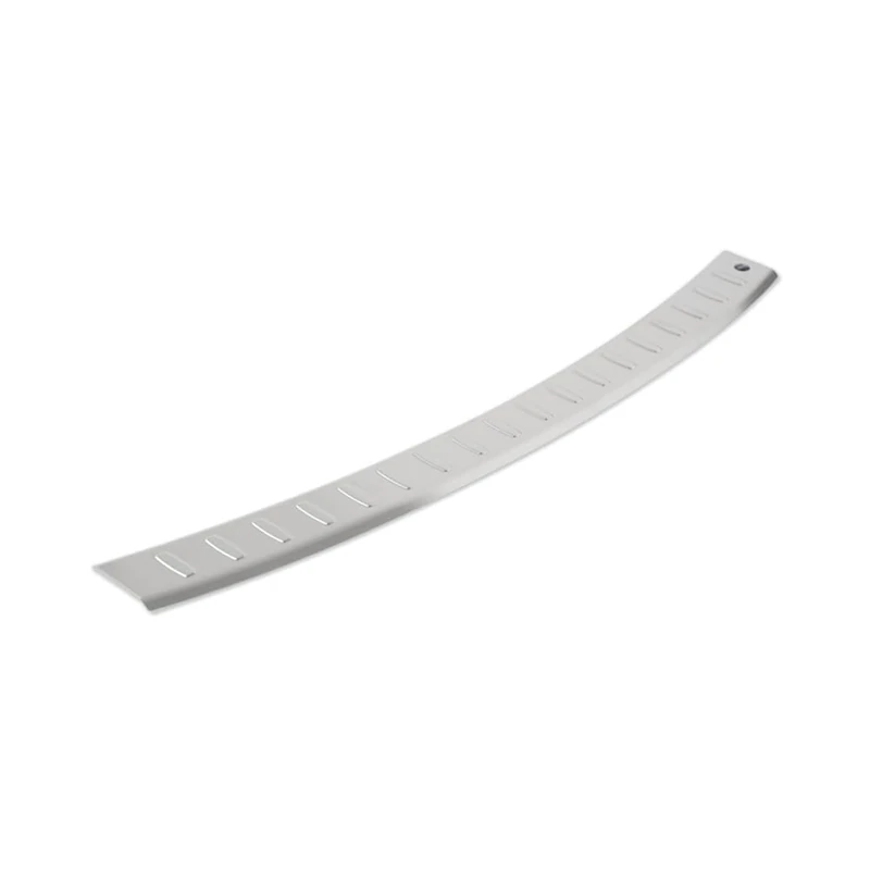 MAX6 Brushed stainless steel rear bumper protector compatible with Volkswagen Polo 6R 2009-2014