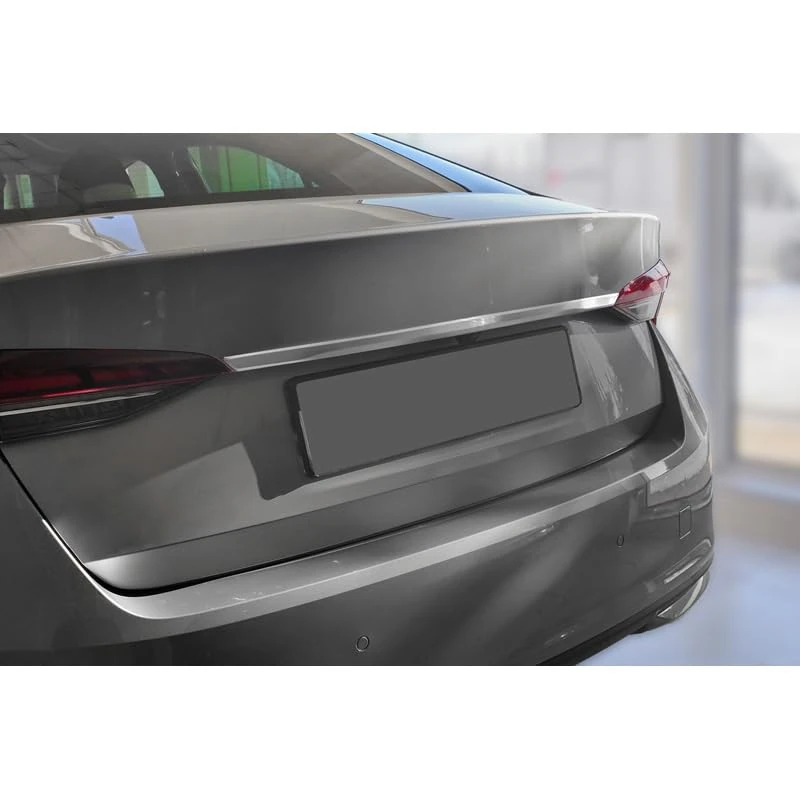 Avisa Brushed Stainless Steel Tailgate Trim compatible with Skoda Octavia IV Liftback (NX3) 2019-2024 & Facelift 2024-