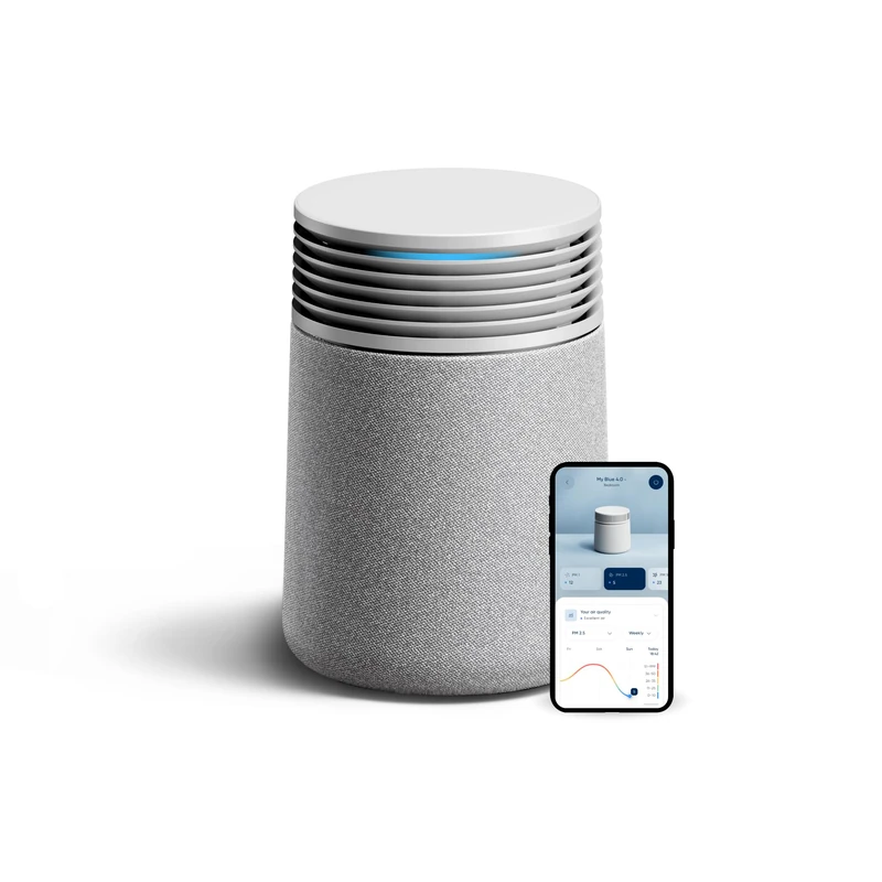 BLUEAIR Blue Signature SP1i Air Purifier for Small Rooms up to 22.3 sq M, HEPASilent Filtration, WiFi Smart Control, Auto Mode, Odor & Smoke Removal, Pet Hair & Dust, AHAM Verified, Table Design - Image 1