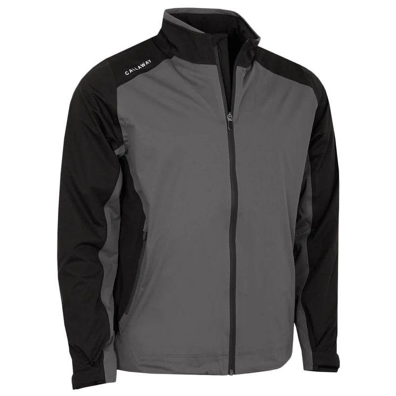 Callaway Stormlite II Men's Full Zip Golf Jacket, Peacoat/Mountain Bluebird, XXL