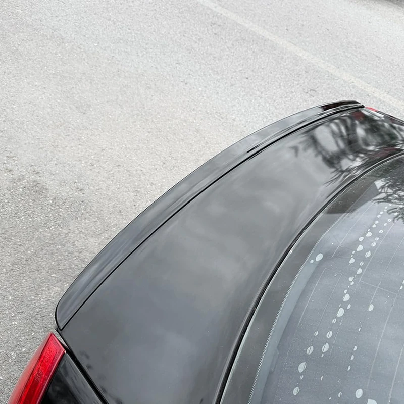 AutoStyle Rear spoiler compatible with Skoda Octavia II (1Z) Sedan 2004-2013 (ABS Glossy Black)