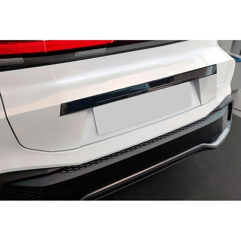 Avisa Black Chrome Stainless Steel Tailgate Trim compatible with Toyota C-HR II (X20) 2023-