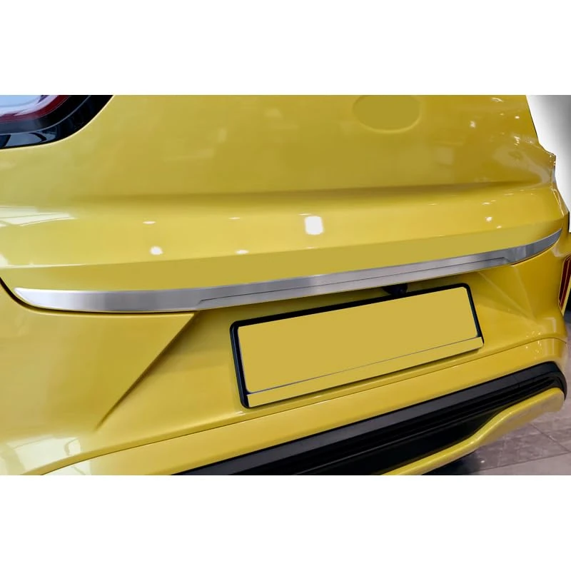 Avisa Brushed Stainless Steel Tailgate Trim compatible with Ford Puma 2019-