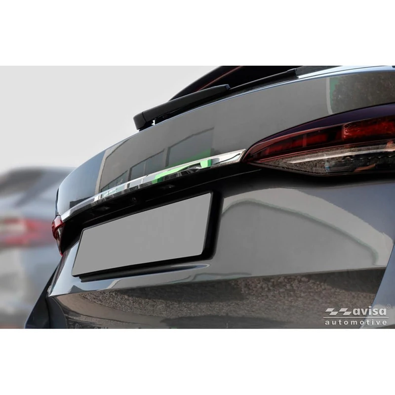 Avisa Chrome Stainless Steel Tailgate Trim compatible with Skoda Octavia IV Combi (NX5) 2019-2024 & Facelift 2024- - Image 1