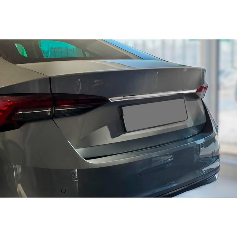 Avisa Chrome Stainless Steel Tailgate Trim compatible with Skoda Octavia IV Liftback (NX3) 2019-2024 & Facelift 2024-