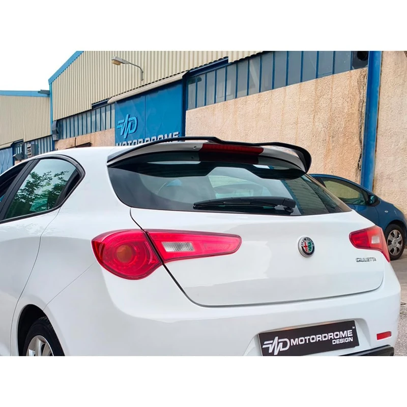 Motordrome Roof Spoiler compatible with Alfa Romeo Giulietta 2010-2020 (PU)