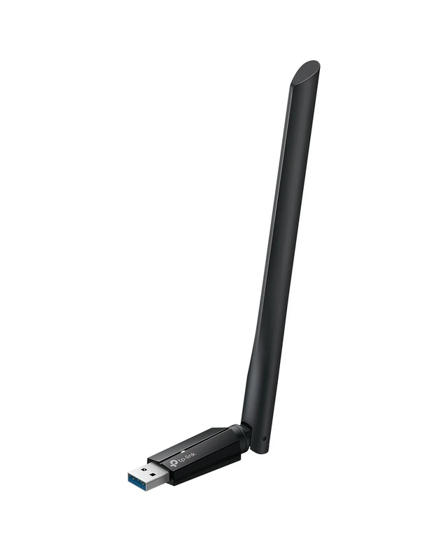 TP-Link Archer TBE400U Plus BE6500 USB WiFi Dongle for PC, WiFi 7 Tri-Band USB WiFi Adapter with High-Gain Antenna, MLO, USB 3.0, 4K-QAM, WPA3 Data Security, Plug & Play, Windows 10/11(64-bit) - Image 1