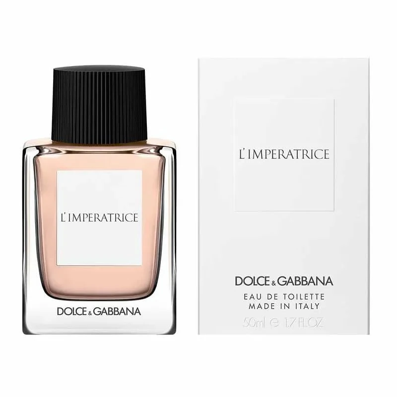 Dolce & Gabbana 175-82039 Fragrance 3 - L'imperatrice EDT Spray 50 ml for Adults, Made for Long-Lasting Everyday Fragrance wear, 50 ml