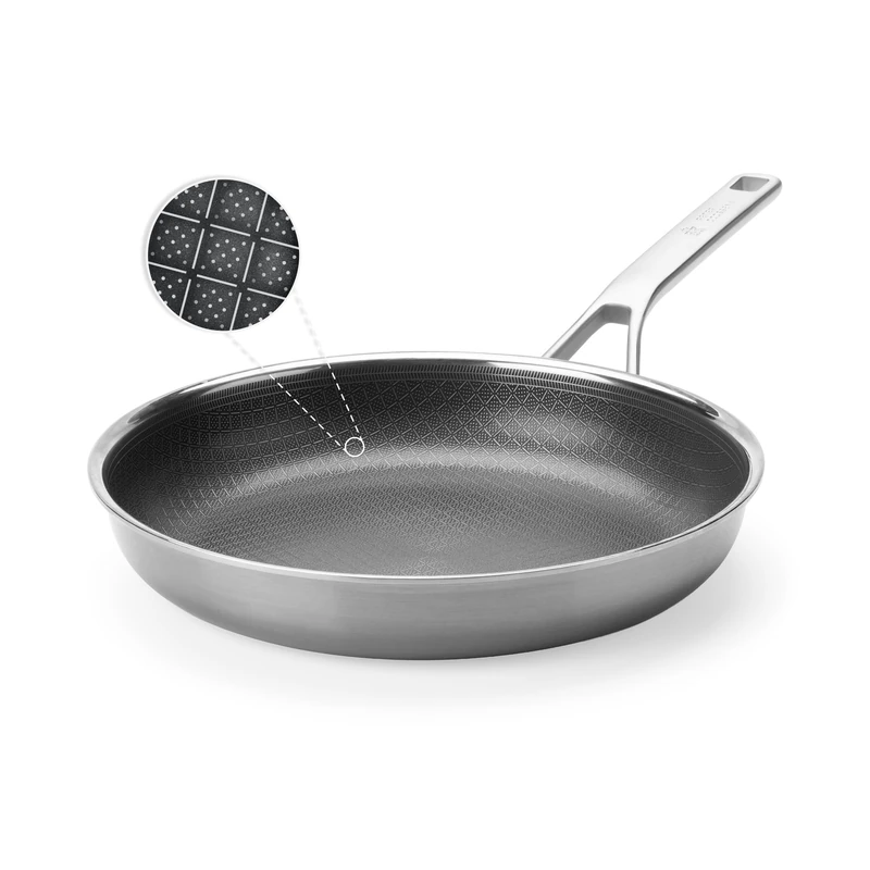 BK -Peter SS Ind Coated Durabond Opn Fry 28 cm (CC010906-001)