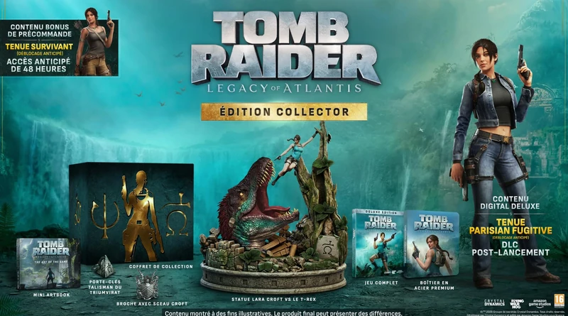 Tomb Raider: Legacy of Atlantis Collector's Edition - (PC)