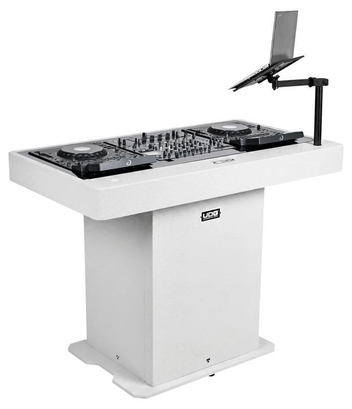 UDG Ultimate DJ Podium Workstation, White (U91106WH)