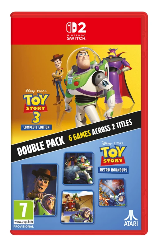 Toy Story: Retro Roundup! + Toy Story 3 Complete Edition Double Pack - Switch 2