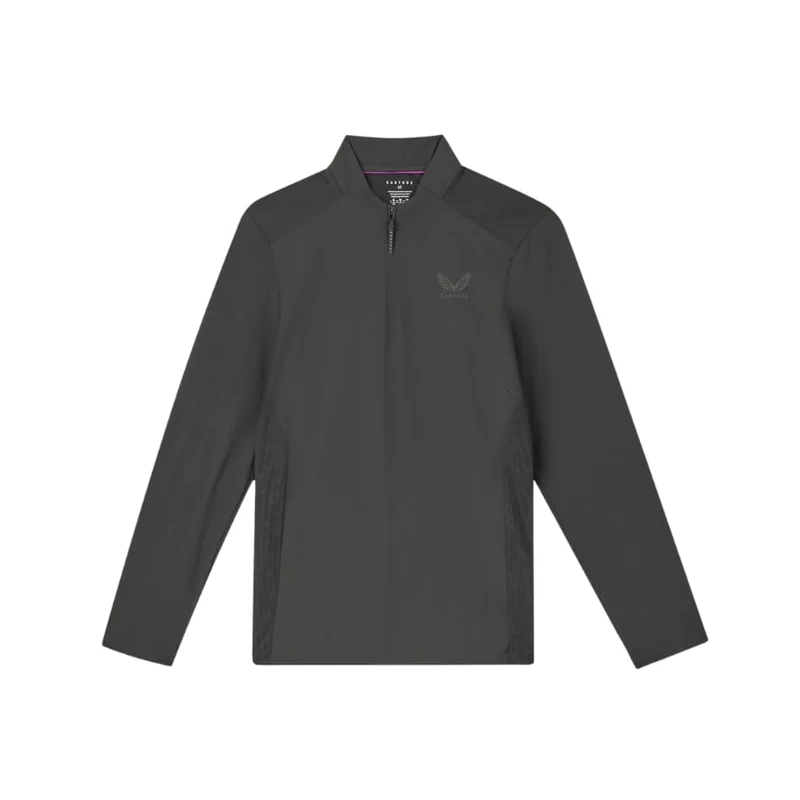 Castore Golf Men's Quarter Zip LS Top, Gunmetal, XL - Image 1
