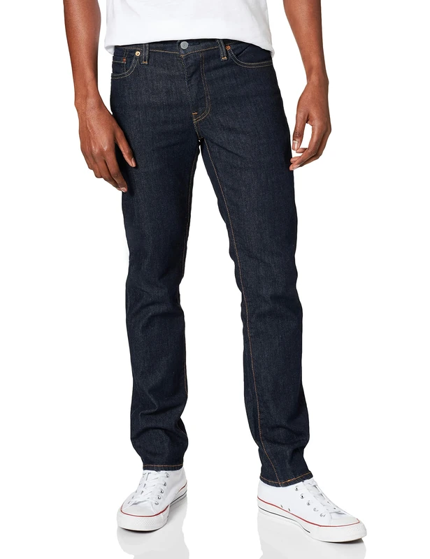 Levi's Men's 511 Slim Pants, Dk Stonewash Str, 33W / 34L