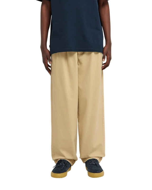 Element Big Pleated - Chino Trousers - Men - Beige.
