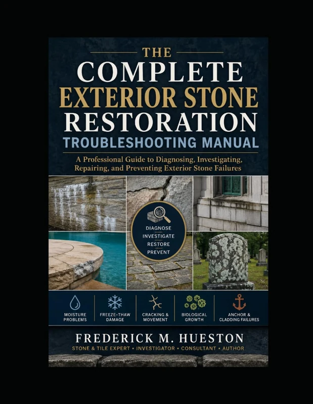 THE COMPLETE EXTERIOR STONE TROUBLESHOOTING MANUAL: A Professional Guide to Diagnosing and Preventing Exterior Stone Problems Diagnosis, Repair, and Prevention for Exterior Stone Installations