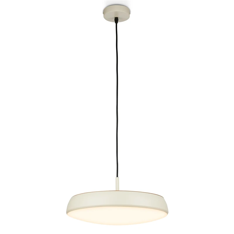 BRILONER - LED Pendant Light with Warm White Light, 14.5 W 1800 lm, Dining Room Lights, Light Pendant for Dining Table, Bedroom Lamp, Hanging Lamp, 35 x 120 cm, Warm Grey Coffee - Image 1