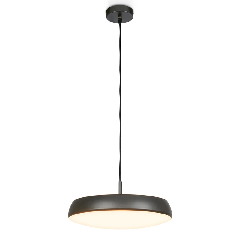 BRILONER - LED Pendant Light with Warm White Light, 14.5 W 1800 lm, Dining Room Lights, Light Pendant for Dining Table, Bedroom Lamp, Hanging Lamp, 35 x 120 cm, Bronze Anthracite Metallic - Image 1