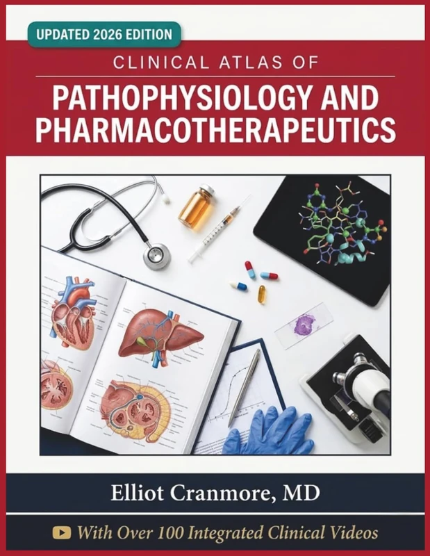 CLINICAL ATLAS OF PATHOPHYSIOLOGY AND PHARMACOTHERAPEUTICS: A Visual Guide to Disease Mechanisms, Drug Therapy, Diagnosis & Treatment for Nursing Students & Healthcare Professionals - Image 1