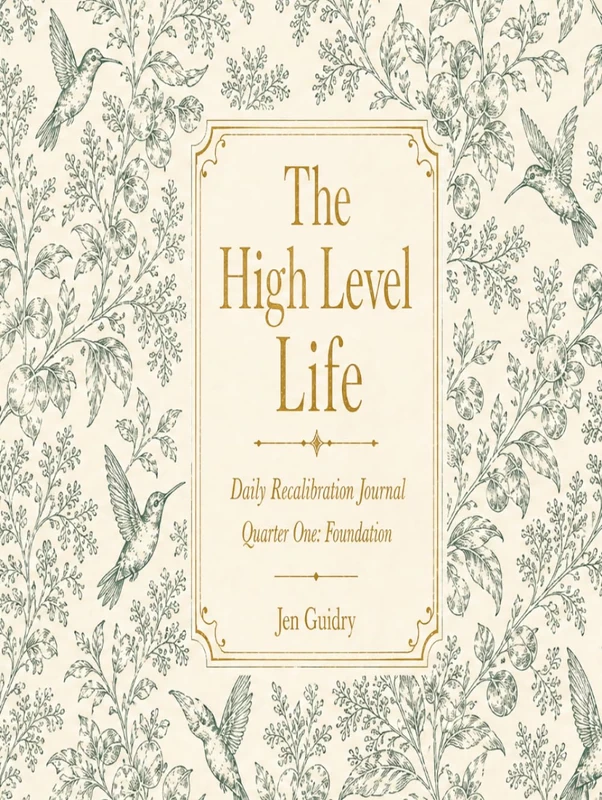 The High Level Life: Daily Recalibration Journal