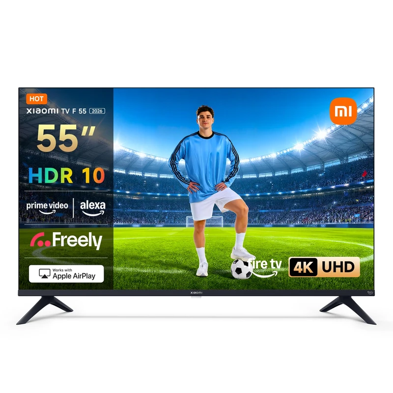 XIAOMI TV 55 inch (109 cm), HD Smart TV Fire TV Dolby Audio L55MB-FAVEU