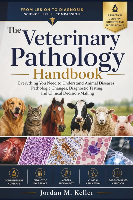 The Veterinary Pathology Handbook: Everything You Need to Understand Animal Diseases, Pathologic Changes, Diagnostic Testing, and Clinical Decision-Making - Image 1