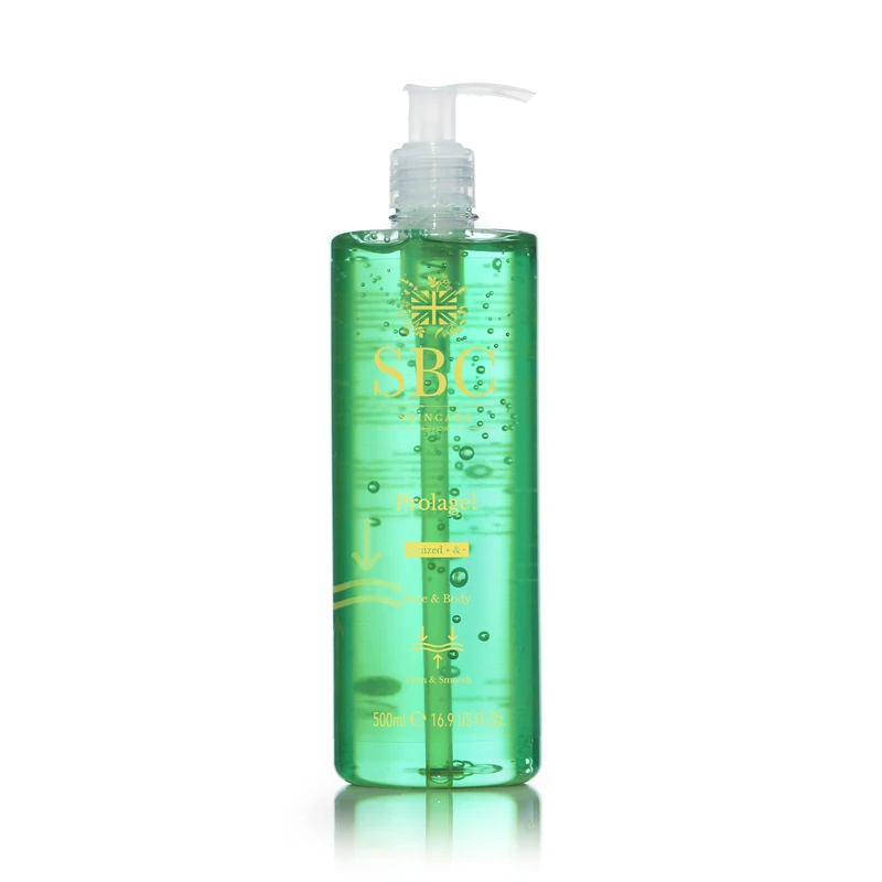 SBC Skincare Prolagel Firming Gel – Face & Body Treatment for Elasticity, Tone & Stretch Marks – Proline & Osmanthus to Plump, Smooth & Restore Skin, All Skin Types, 500 mL