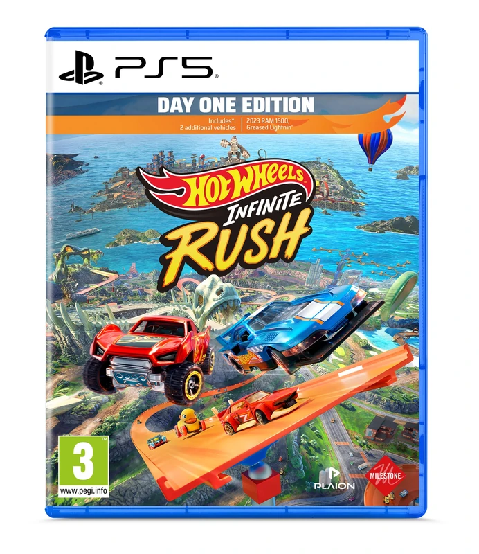 Hot Wheels Infinite Rush - Power & Pace Pack Edition (Playstation 5) (Exclusive to Amazon.co.uk)