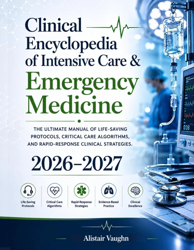 Clinical Encyclopedia of Intensive Care & Emergency Medicine 2026–2027: The Ultimate Manual of Life-Saving Protocols, Critical Care Algorithms, and Rapid-Response Clinical Strategies - Image 1