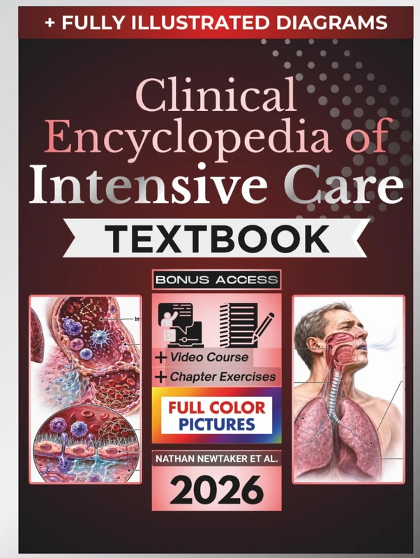 CLINICAL ENCYCLOPEDIA OF INTENSIVE CARE TEXTBOOK: Fully Illustrated Clinical Guide to Diagnostic Reasoning, Hemodynamic Support, Mechanical Ventilation, Organ Failure, and Critical Care Medicine