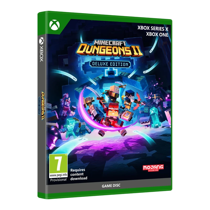 Minecraft Dungeons II Deluxe Edition - XBOX Series X & XBOX One | Physical disc – Requires content download