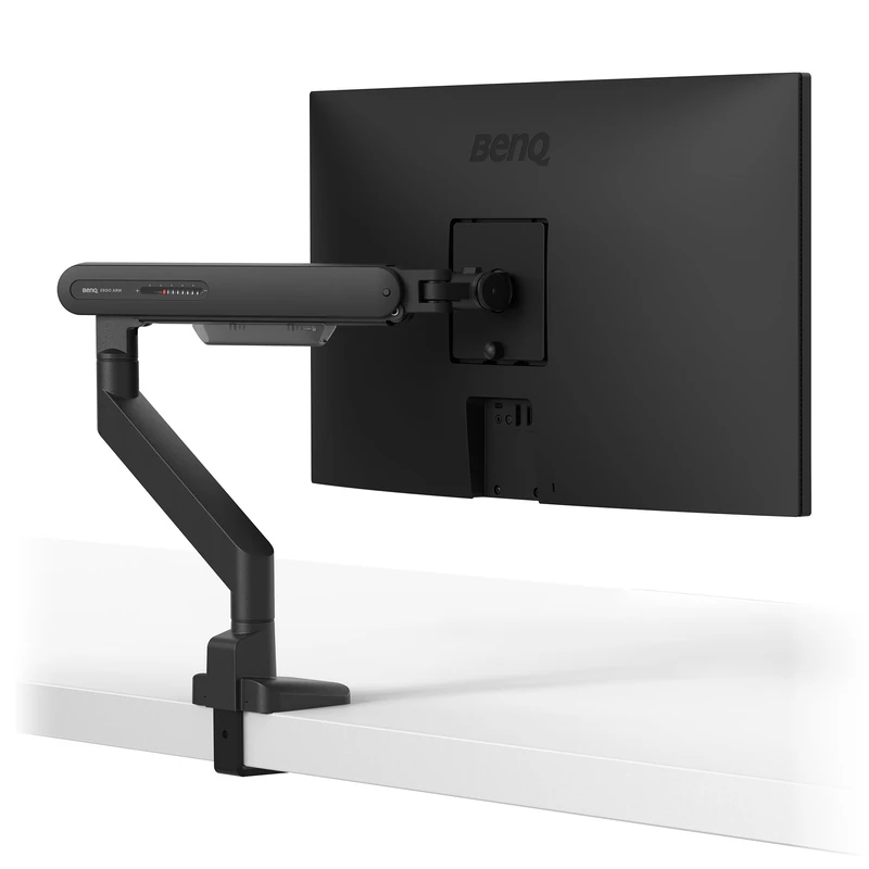 BenQ Ergo Arm BSL01 – Monitor Arm for Everyday Monitors, Smooth Adjustment, Stable Desk Mount, VESA Compatible (75×75, 100×100), Supports up to 40" & 11 kg. Fits desk thickness 10~50 mm