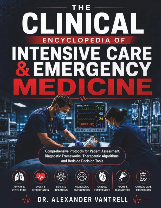 The Clinical Encyclopedia of Intensive Care & Emergency Medicine: Comprehensive Protocols for Patient Assessment, Diagnostic Frameworks, Therapeutic Algorithms, and Bedside Decision Tools