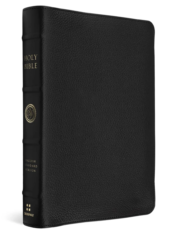 ESV Heirloom Bible, Gratia: Large Print Thinline Reference Edition (Goatskin, Black)