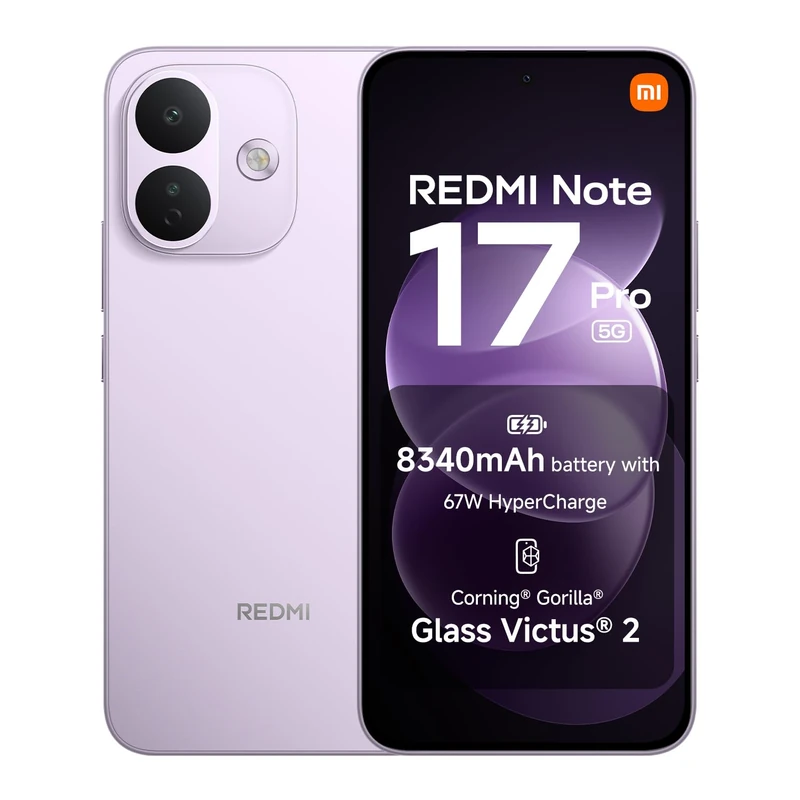 XIAOMI REDMI Note 17 Pro 5G, Smartphone 6+256GB, Purple, 8340mAh Battery