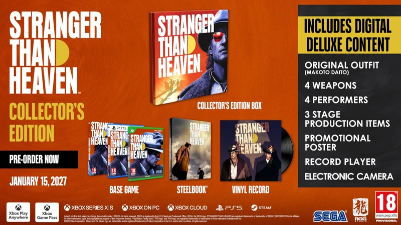 Stranger Than Heaven - Collector's Edition (Playstation 5)