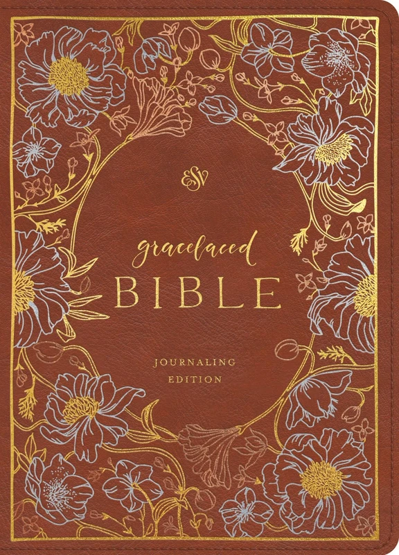 ESV GraceLaced Bible, Journaling Edition (TruTone, English Saddle)