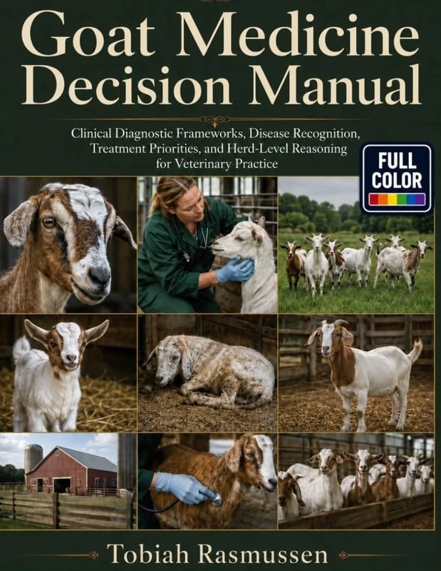 Goat Medicine Decision Manual: Clinical Diagnostic Frameworks, Disease Recognition, Treatment Priorities, and Herd-Level Reasoning for Veterinary Practice - Image 1