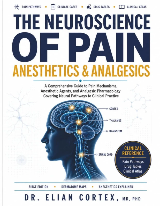 The Neuroscience Of Pain, Anesthetics & Analgesics: A Comprehensive Guide to Pain Mechanisms, Anesthetic Agents, and Analgesic Pharmacology Covering Neural Pathways to Clinical Practice