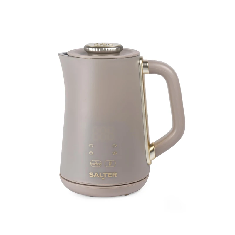Salter Chocolatier To Share Electric Milk Frother - 4-in-1, 500 W Automatic Hot Chocolate Maker, 500 ml Milk Warmer, Hot or Cold Foam, Digital LED Display, 360° Corded Base, Brown - Image 1