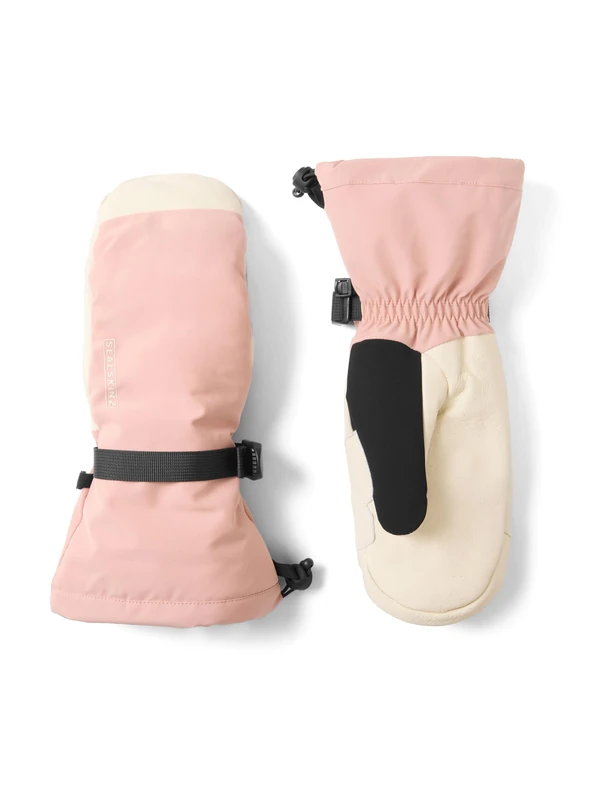 SEALSKINZ | Whinburgh | Waterproof Thermal Ski Five-Finger Mitten | Pink S